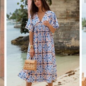 BRAND NEW COTTON MAREA SIZE SMALL DRESS WITH POCKETS